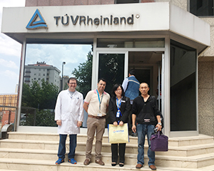 Customer Visit and Machine Maintenance in Turkey